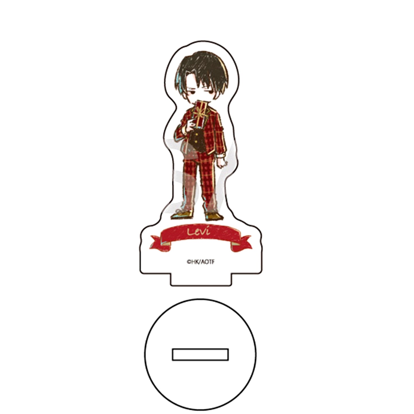Levi Attack on Titan 07. Valentine Ver. GraffArt Design Acrylic Petit Stand [USED]