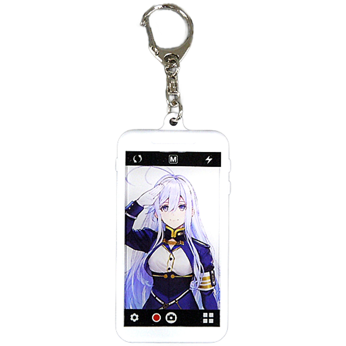 86 Vladilena Milize Charaphone KADOKAWA Light Novel Expo 2020 Limited Keychains [USED]