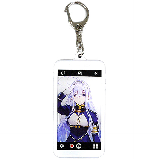 86 Vladilena Milize Charaphone KADOKAWA Light Novel Expo 2020 Limited Keychains [USED]