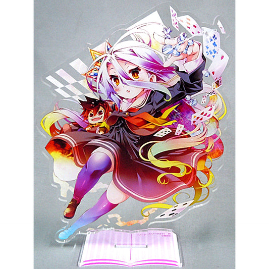 Shiro Acrylic Figure No Game No Life KADOKAWA Light Novel EXPO 2020 Lanospo Goods [USED]
