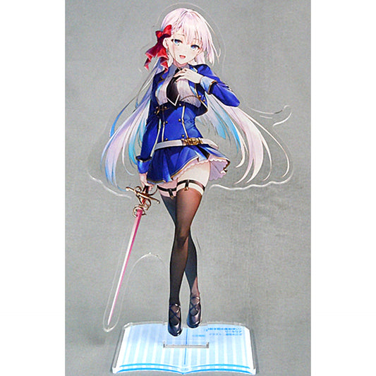 Riselia Acrylic Figure The Demon Sword Master of Excalibur Academy KADOKAWA Light Novel EXPO 2020 Lanospo Goods [USED]