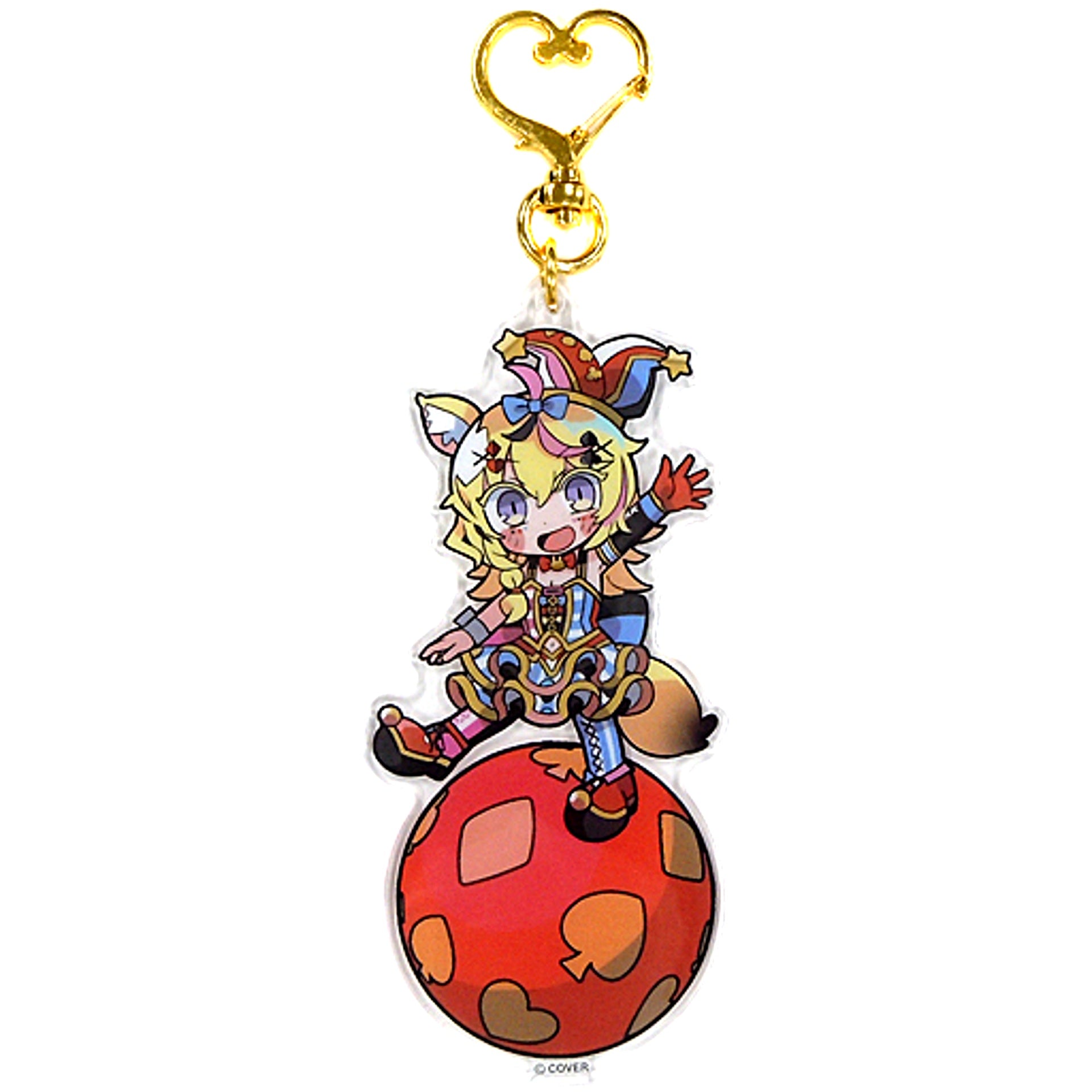 Omaru Polka hololive Single Tera Terada Drawn Acrylic Keychain Omaru Polka Birthday 2021 [USED]