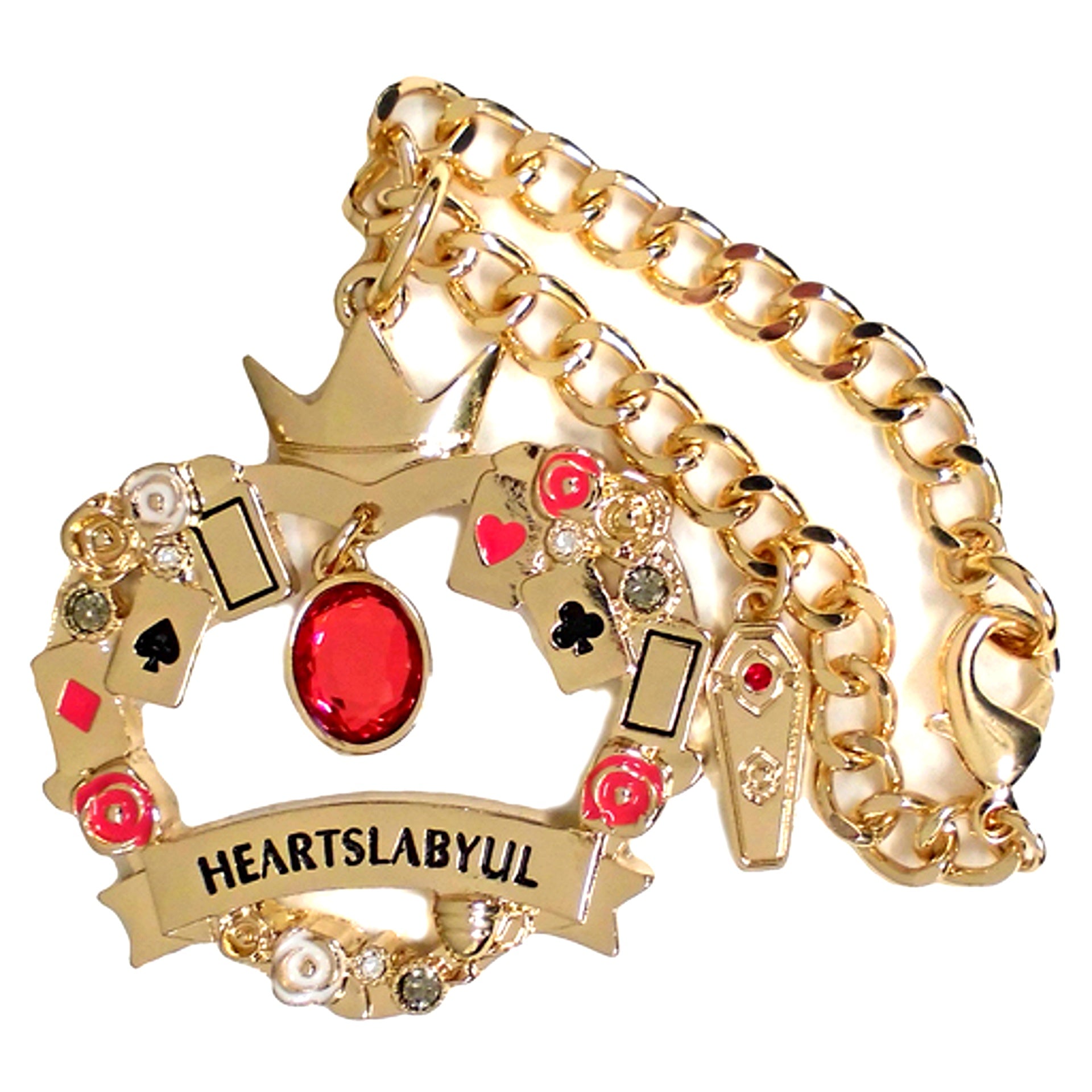 Heartslabyul Dorm Disney Twisted-Wonderland Bag Charm [USED]
