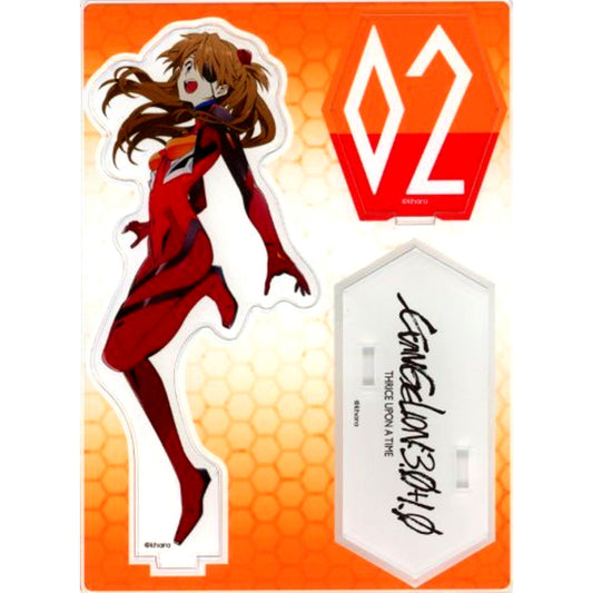 Asuka Langley Shikinami Shin Evangelion Theatrical Edition Acrylic Stand Theater Goods [USED]