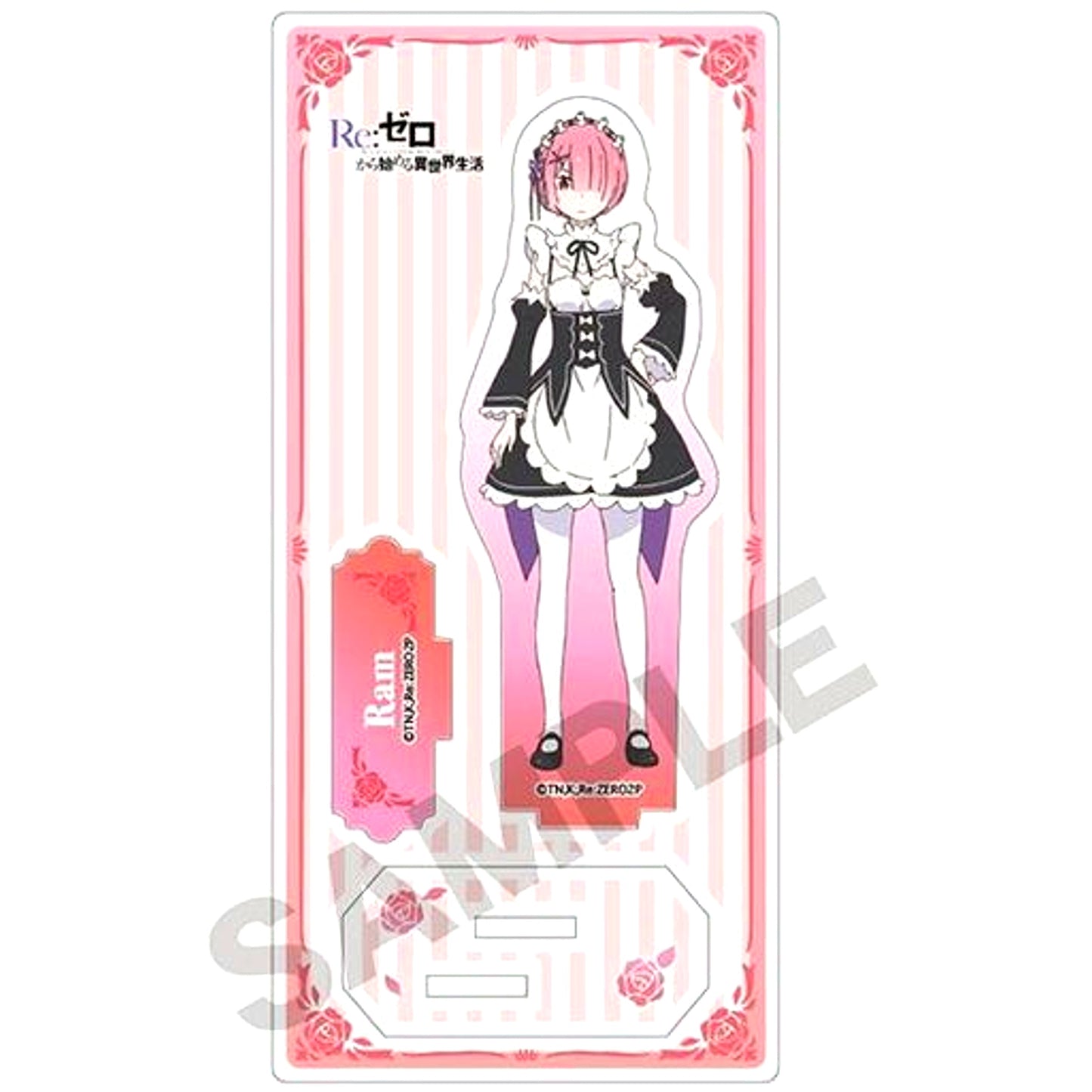 Ram Pink Acrylic Stand Re:ZERO -Starting Life in Another World- [USED]