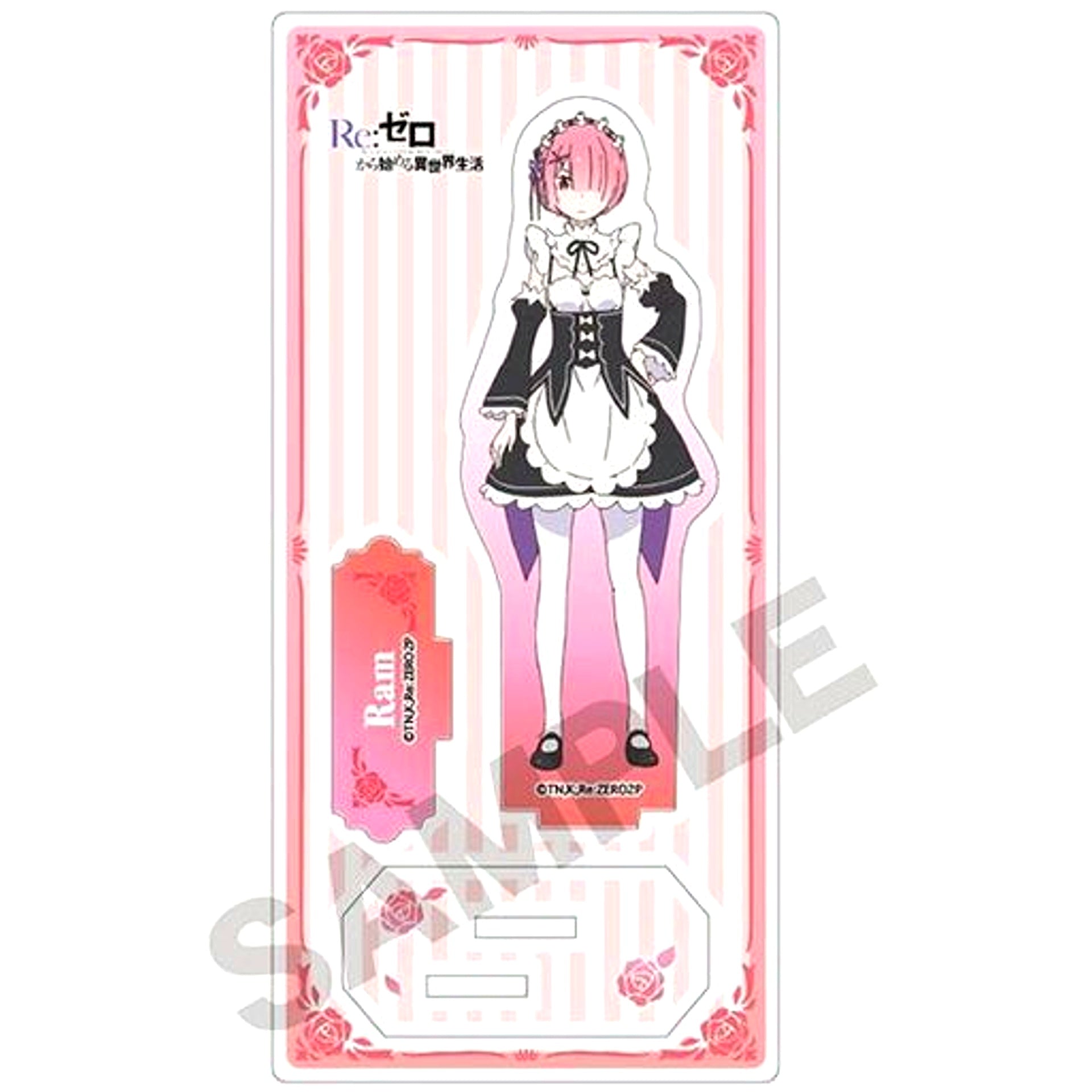 Ram Pink Acrylic Stand Re:ZERO -Starting Life in Another World- [USED]