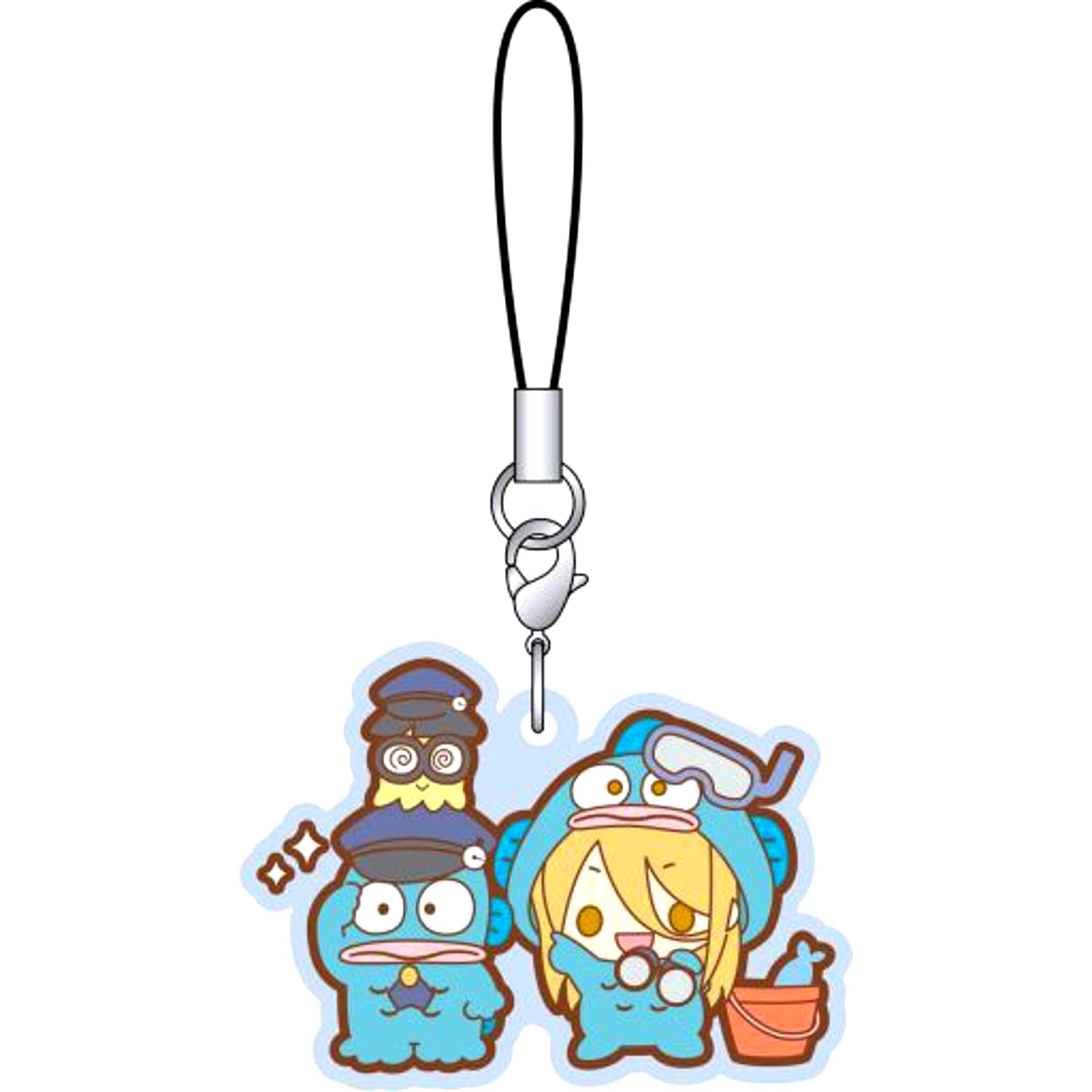 Chris Koron The Idolm@ster SideM x Sanrio Characters Rubber Strap Collection B Hangyodon [USED]