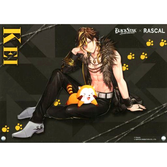 Kei Black Star Theater Starless B Prize Acrylic Board x Rascal Collaboration Shop in Marui Epos Card Member Limited Purchase Lottery [USED]