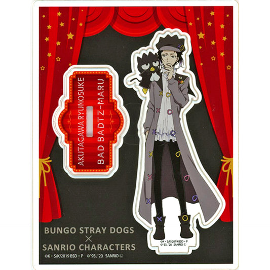 Ryunosuke Akutagawa x Bad Badtz-Maru Bungo Stray Dogs x Sanrio Characters Acrylic Figure Stand [USED]
