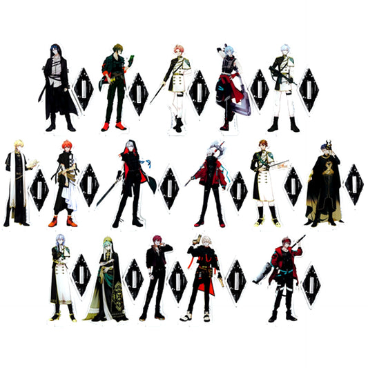 Set of 16 G Prize IDOLiSH7 LA DANSE MACABRE Ichiban Kuji Acrylic Stand [USED]
