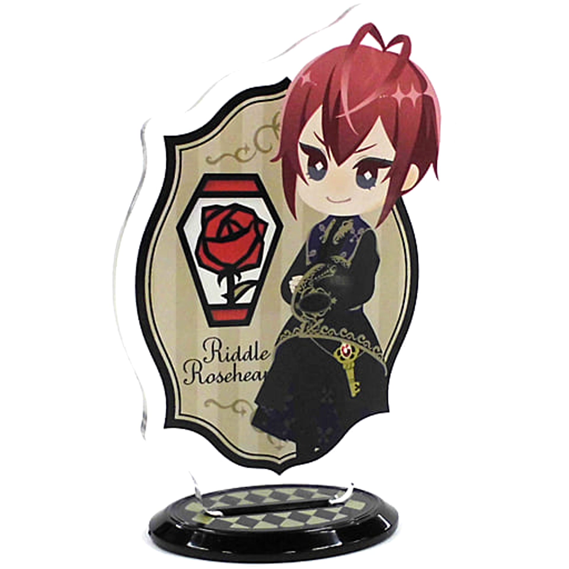 Ichiban Kuji Disney Twisted-Wonderland Third Edition Riddle Rosehearts acrylic stand Ceremony Robes Ver. Prize J Acrylic Stands [USED]