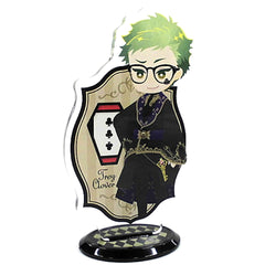 Disney Twisted Wonderland Trey Clover Acrylic Stand Ceremonial Outfit Ver Ichiban Kuji 3rd Prize J Acrylic Stands [USED]