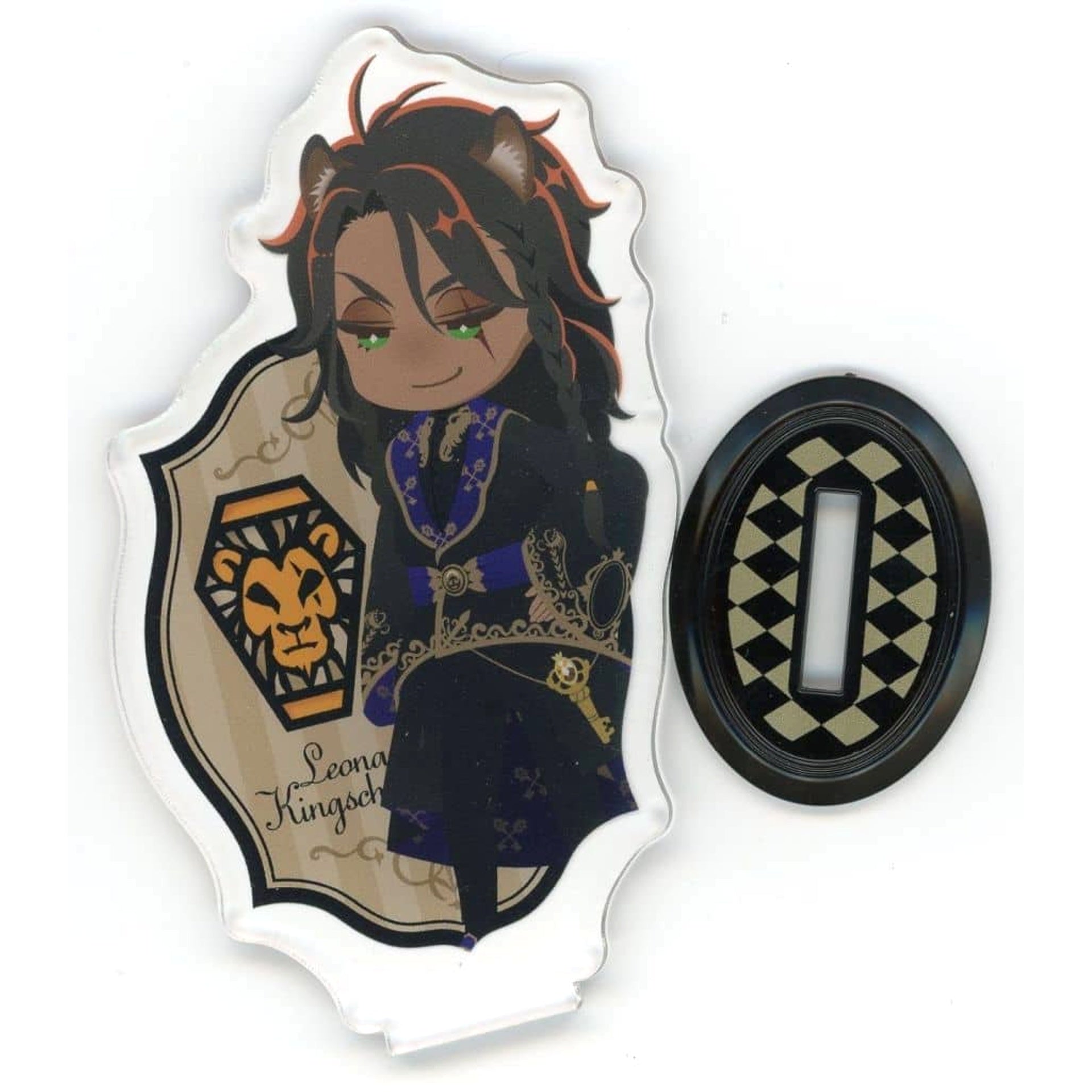 Ichiban Kuji Disney Twisted-Wonderland Third Edition Leona Kingscholar Ceremony Robes Acrylic Stand Prize J Acrylic Stands [USED]