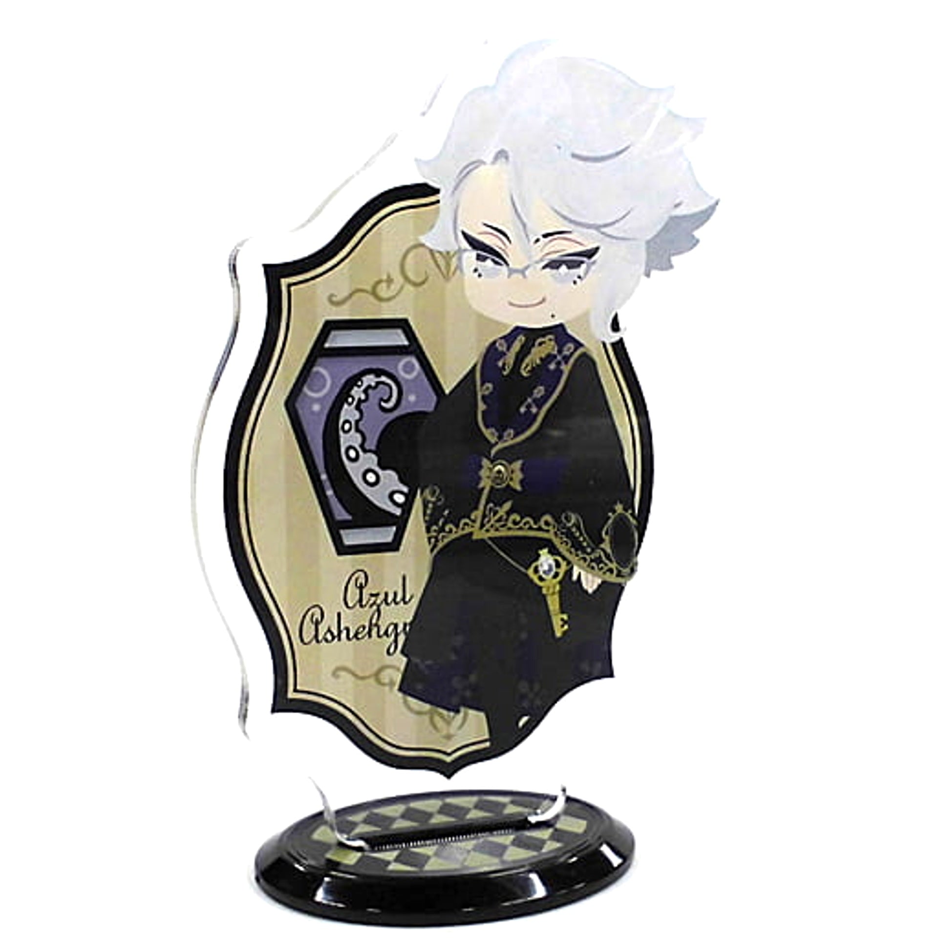 Disney: Twisted-Wonderland Azul Ashengrotto Ceremonial Outfit Ver. Ichiban Kuji Part 3 Acrylic Stand Prize J Acrylic Stands [USED]