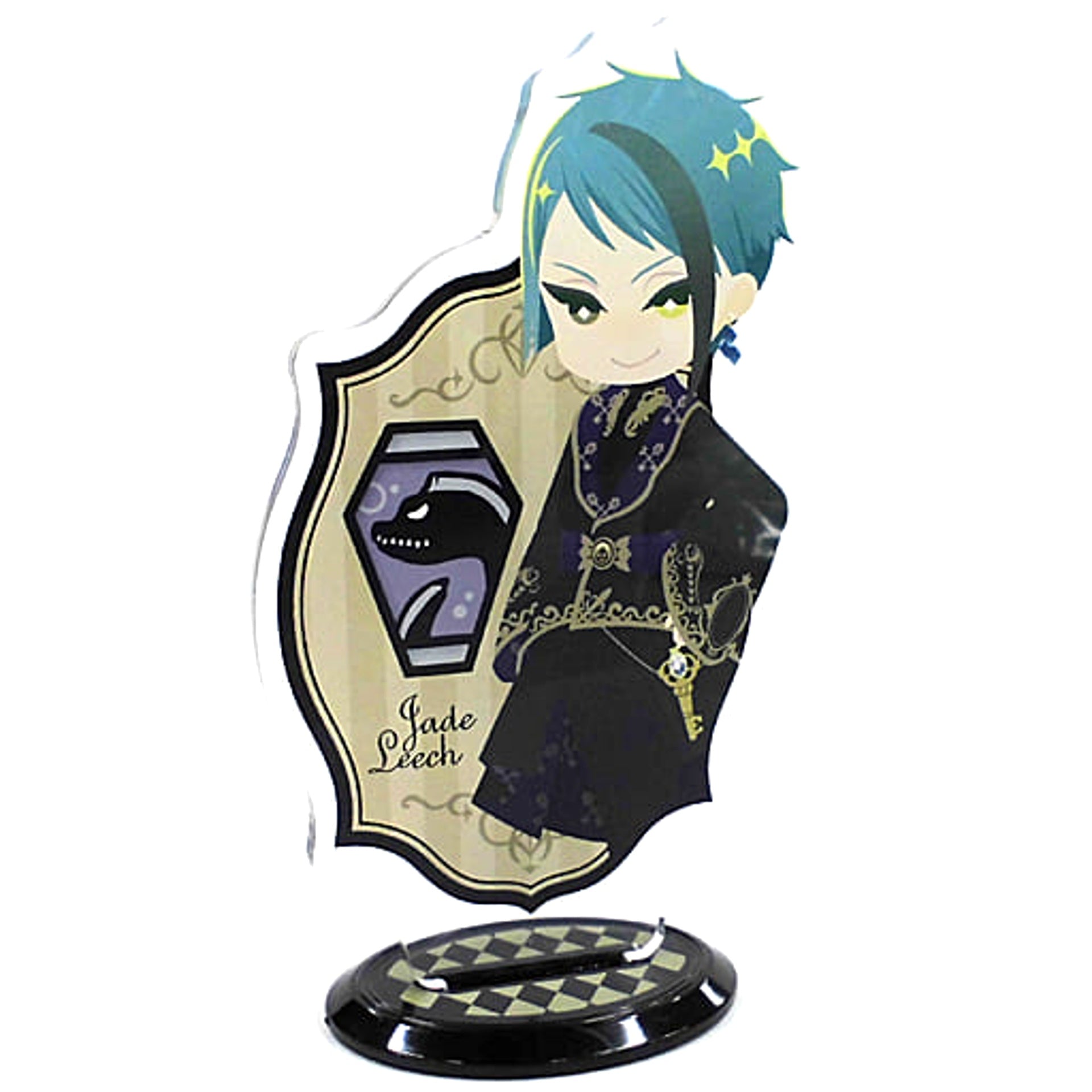 Ichiban Kuji Disney Twisted-Wonderland Third Jade Leech Acrylic Stand Ceremonial Robes ver. Prize J Acrylic Stands [USED]