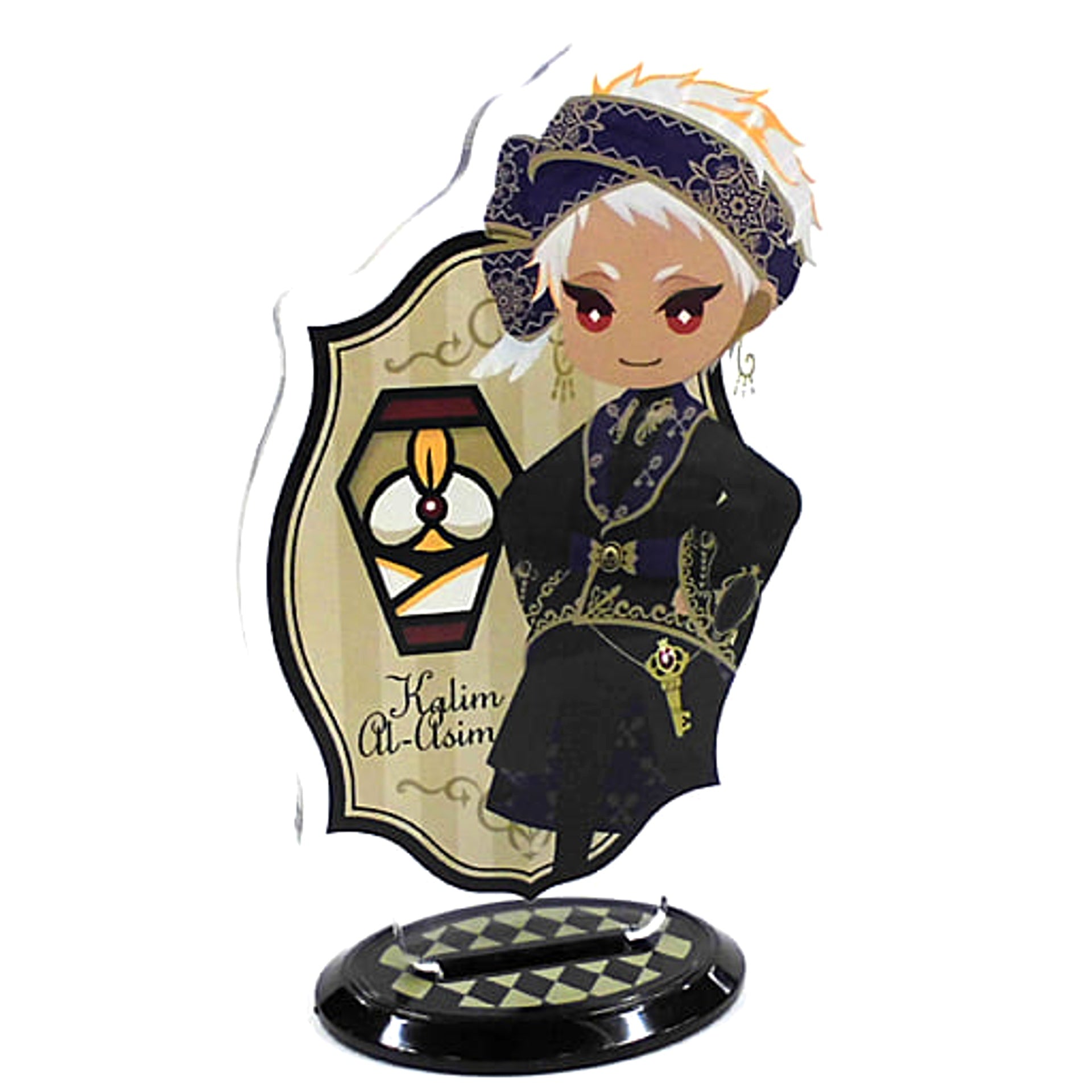 Ichiban Kuji Disney Twisted-Wonderland Third Edition Kalim Al-Asim acrylic stand Ceremony Robes Ver. Prize J Acrylic Stands [USED]