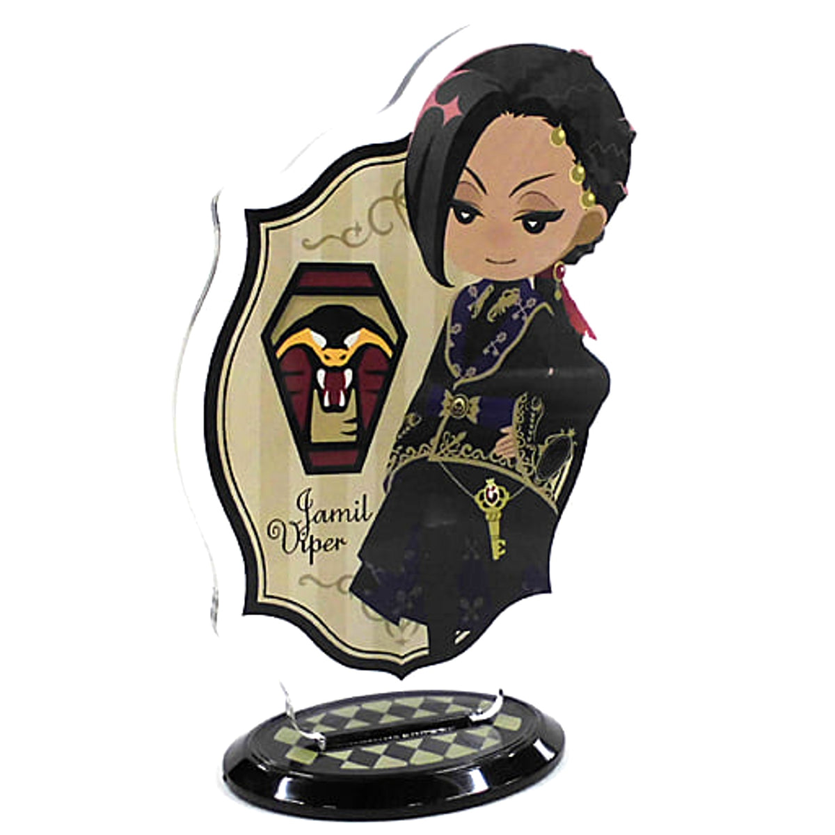 Disney: Twisted-Wonderland Jamil Viper Ceremonial Outfit Ver. Ichiban Kuji Part 3 Acrylic Stand Prize J Acrylic Stands [USED]