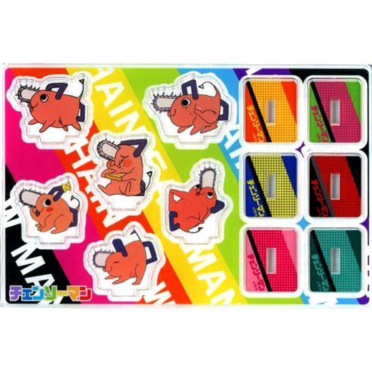 Pochita Pochita's Acrylic Mini Figure Set of 6 Chainsaw Man [USED]