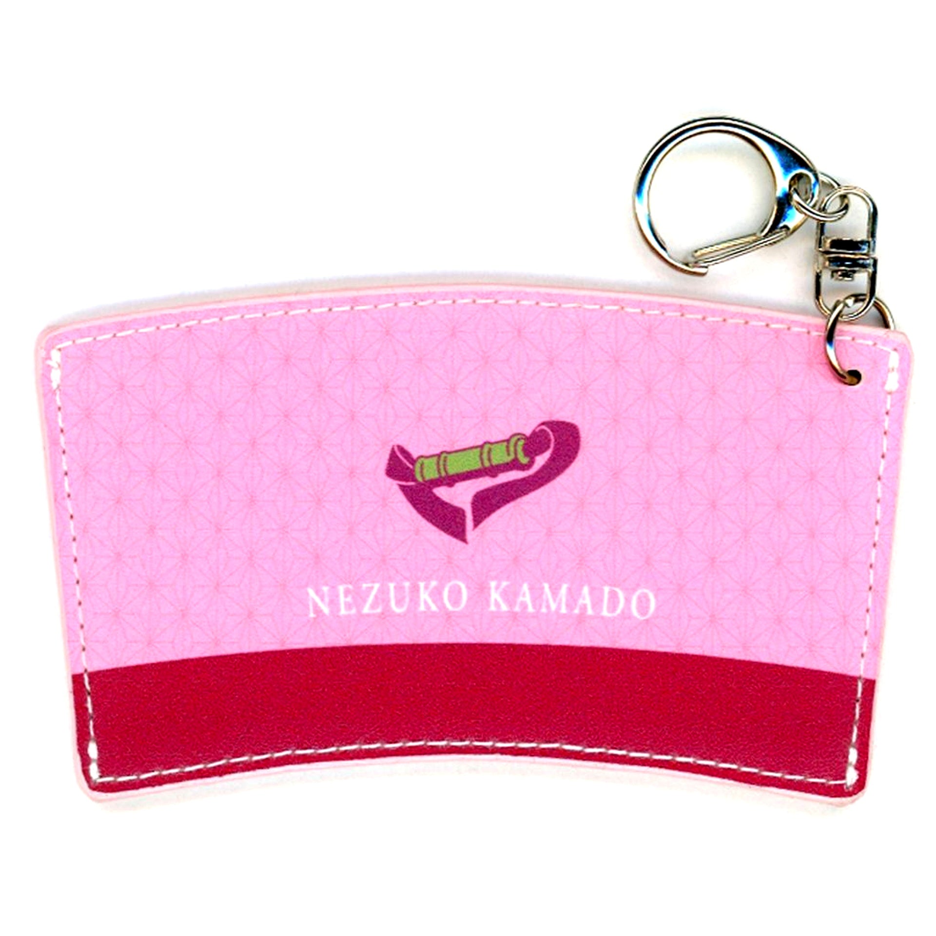 Nezuko Kamado Demon Slayer Cafe Sleeve Keychain [USED]