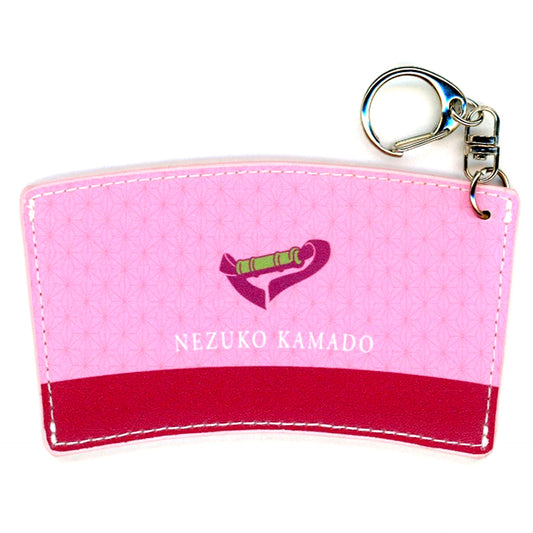 Nezuko Kamado Demon Slayer Cafe Sleeve Keychain [USED]