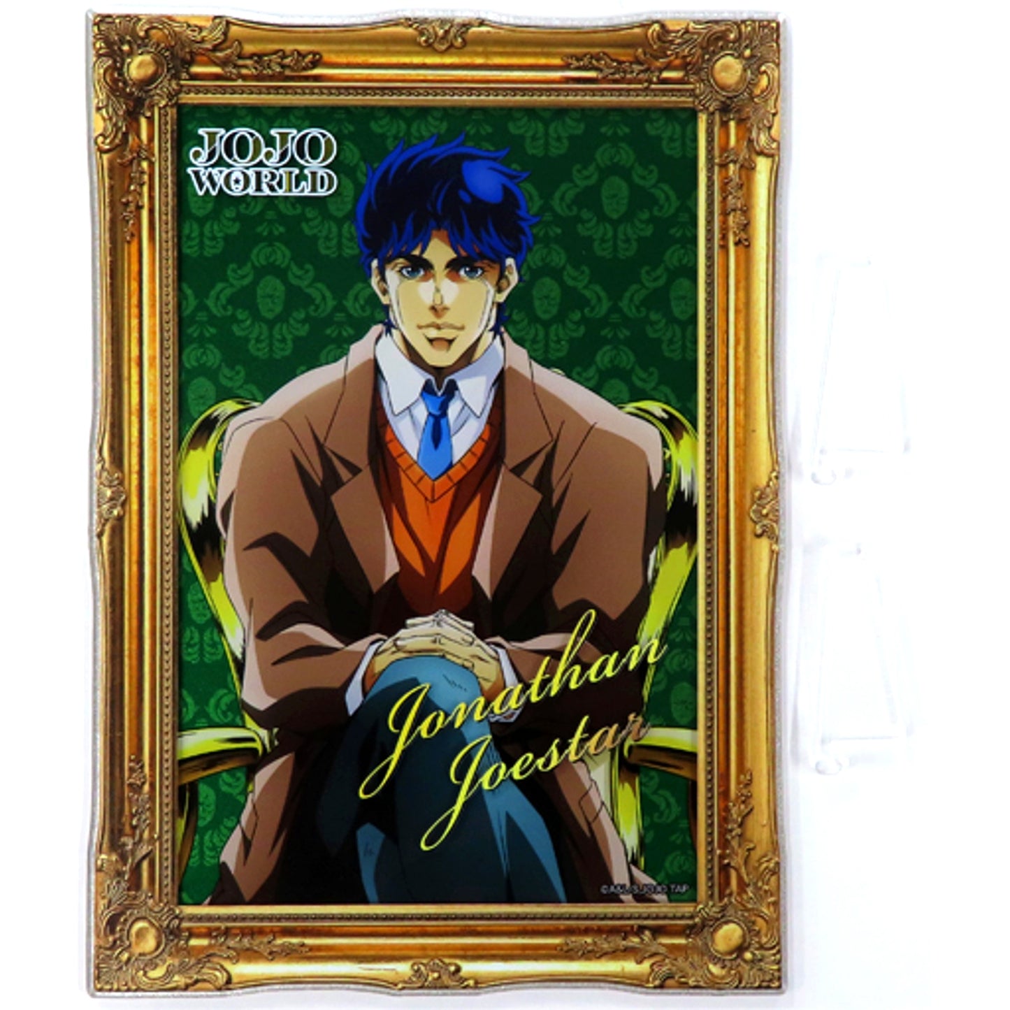 Jonathan Joestar Prize Acrylic Board JoJo's Bizarre Adventure JOJO WORLD Web Ltd Minigame [USED]