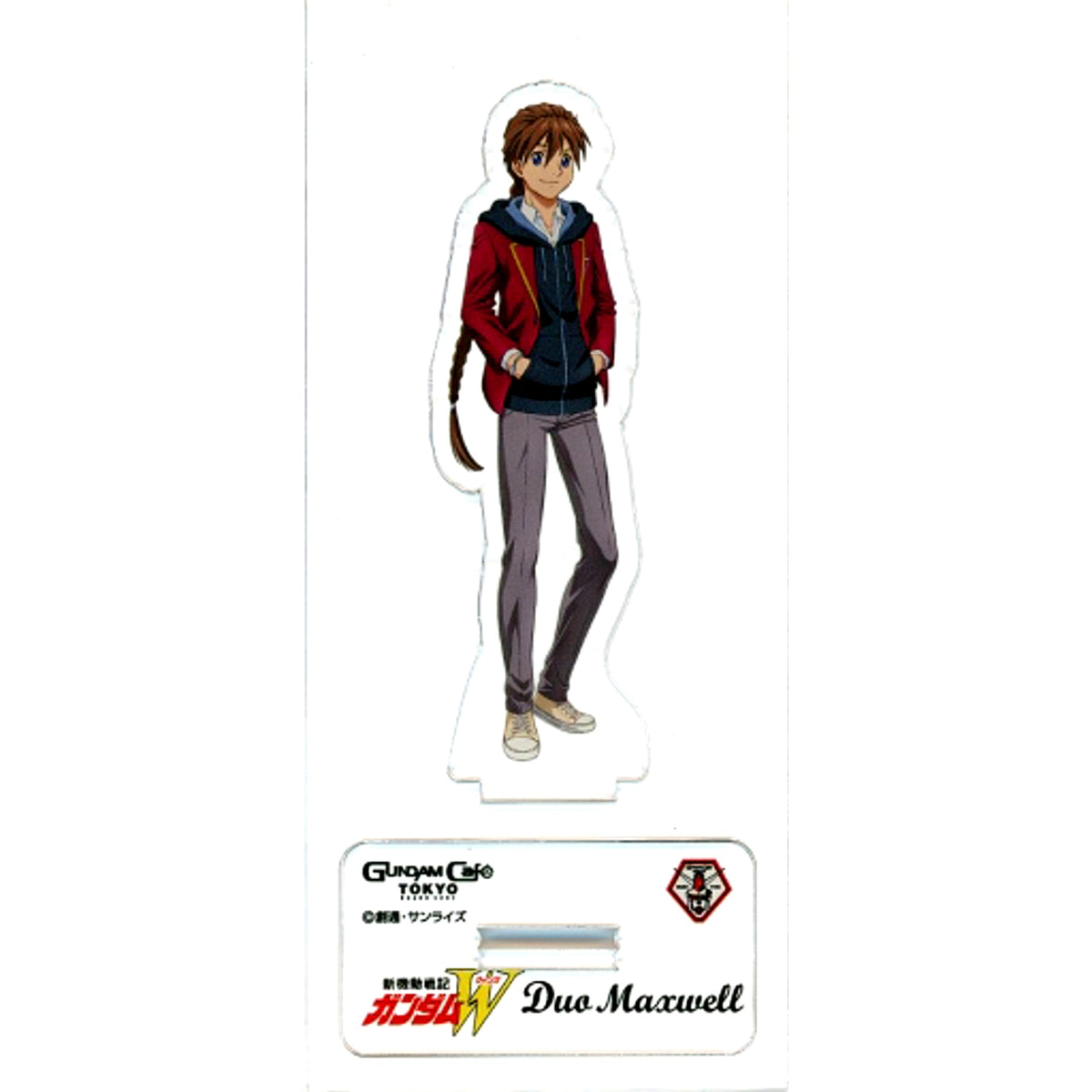 Duo Maxwell Mobile Suit Gundam Wing G DIMENSIONS EX DINNER SHOW Acrylic Stand [USED]