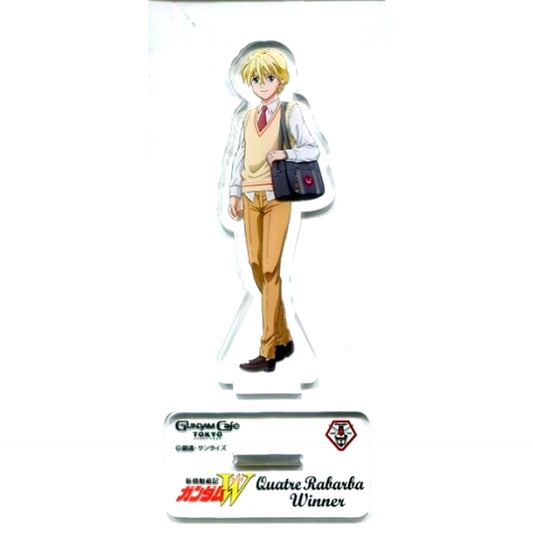Quatre Raberba Winner Mobile Suit Gundam Wing G DIMENSIONS EX DINNER SHOW Acrylic Stand [USED]