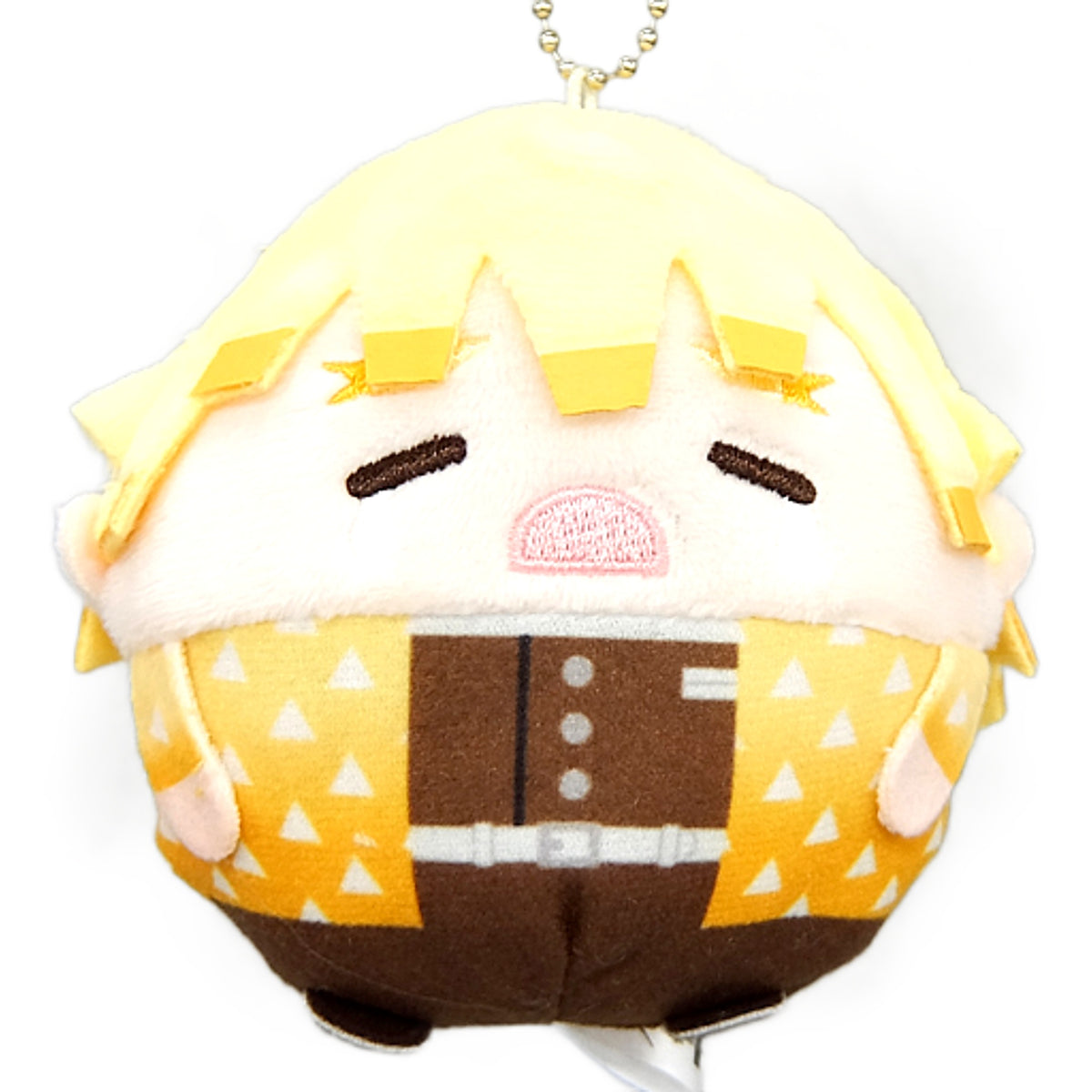 Zenitsu Agatsuma Shikishuku Ver. Demon Slayer: Kimetsu no Yaiba Fuwakororin 003 Max Limited Online Shop Limited Box Purchase Privilege Key Chain [USED]