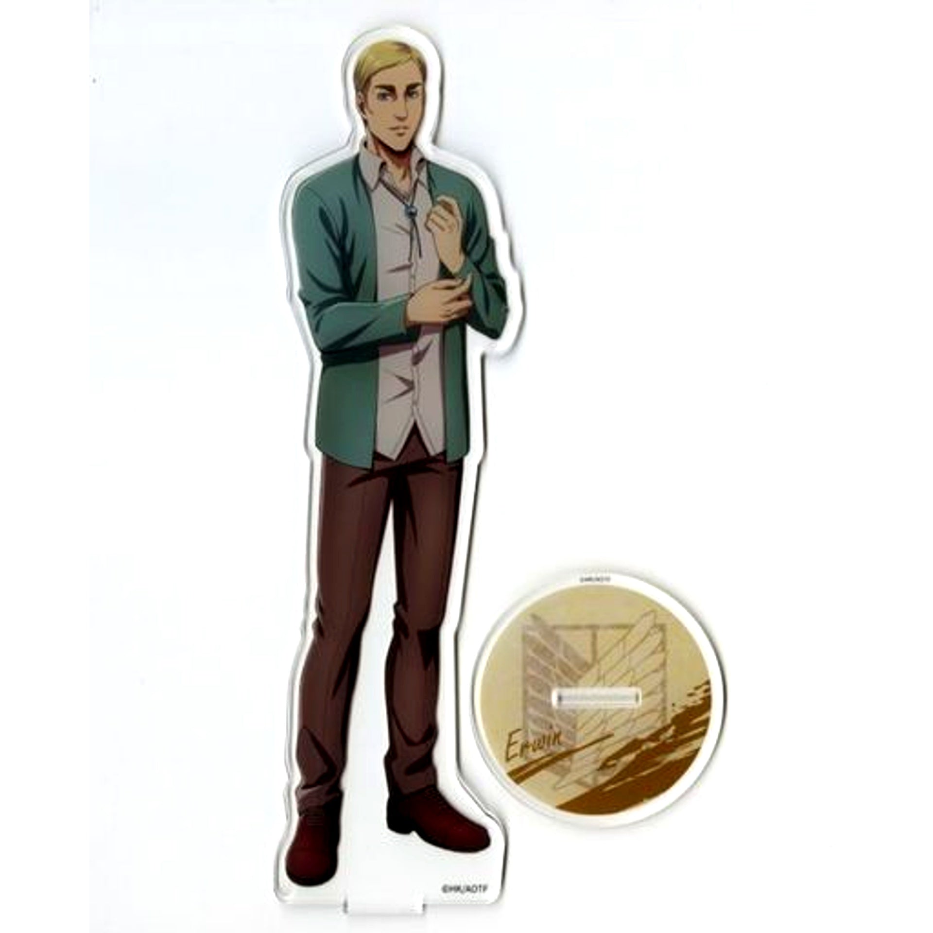 Erwin Smith Meeting Up Attack on Titan Tokyo Station Ichiban Plaza Pop-up Store Web Order Limited Illustration Acrylic Figure L [USED]