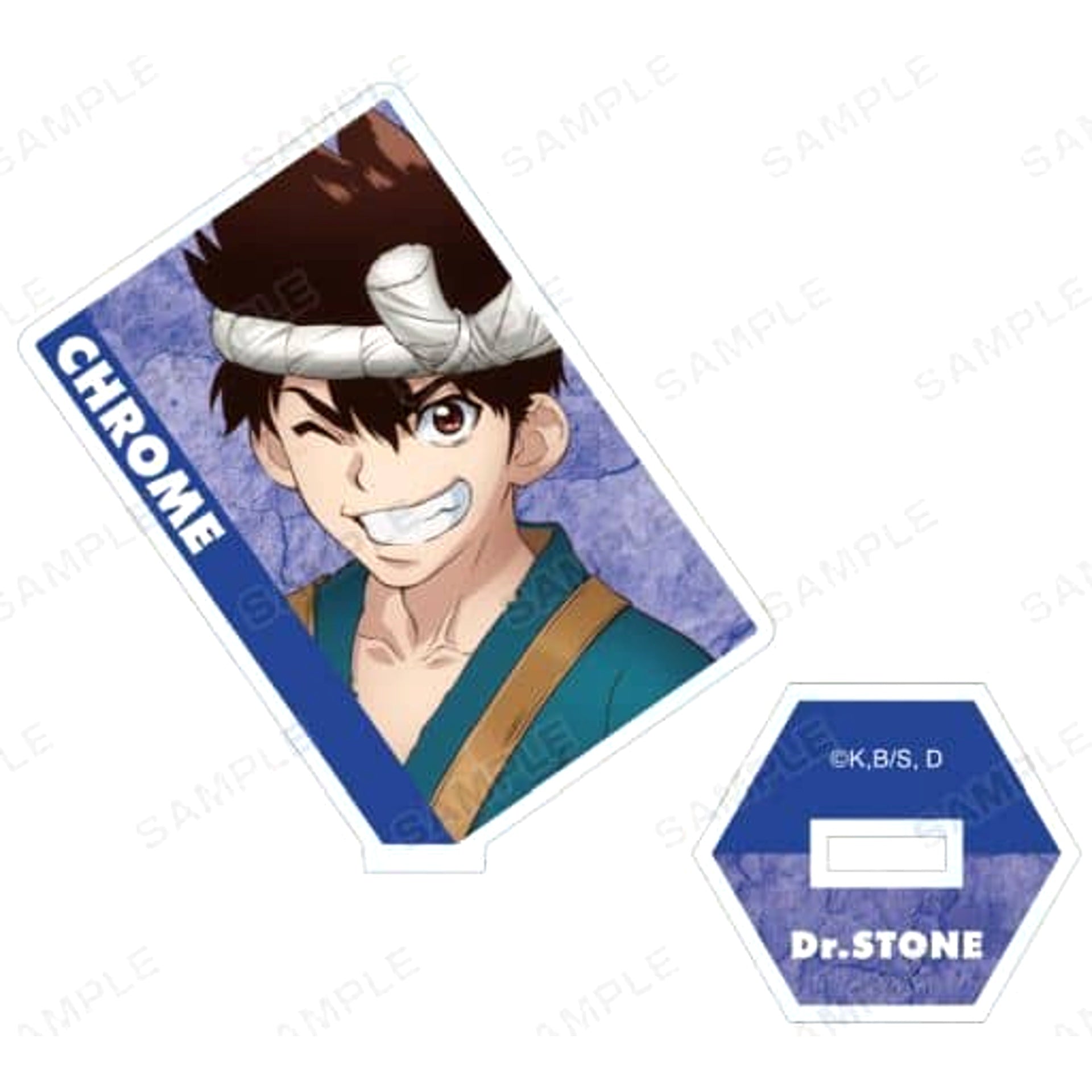 Dr. STONE Chrome Smlie Trading Acrylic Stand Acrylic Stands [USED]