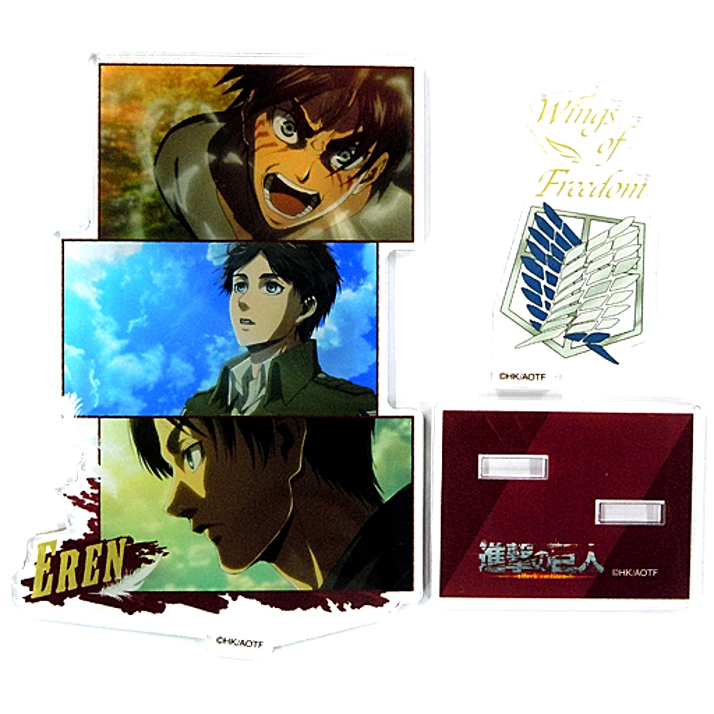 Eren Yeager Attack on Titan cookpadLive cafe Titan Festival Vol.2 Anime Scene Shot Acrylic Stand [USED]