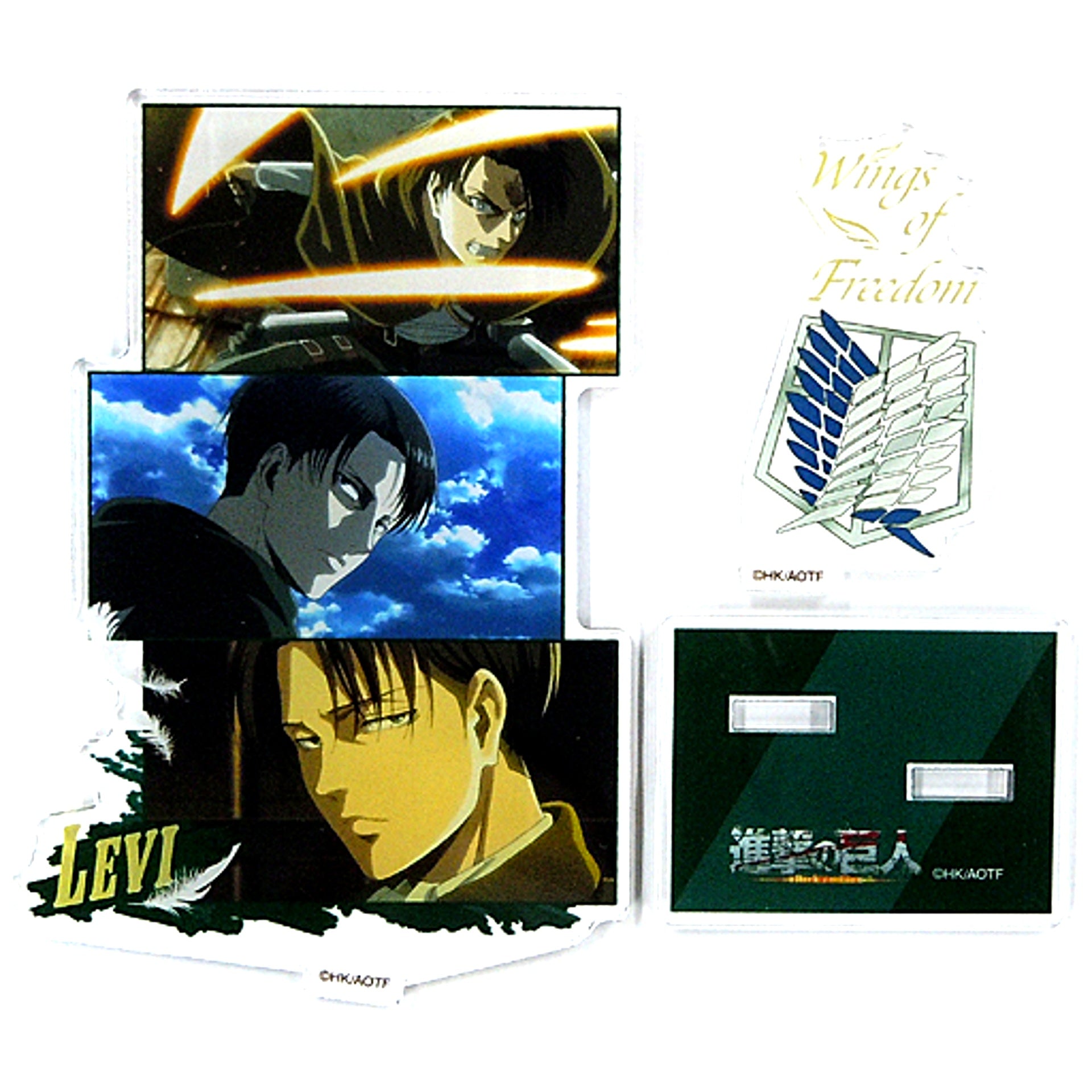 Levi Ackerman Attack on Titan cookpadLive cafe Titan Festival Vol 2 Scene Shot Acrylic Stand [USED]