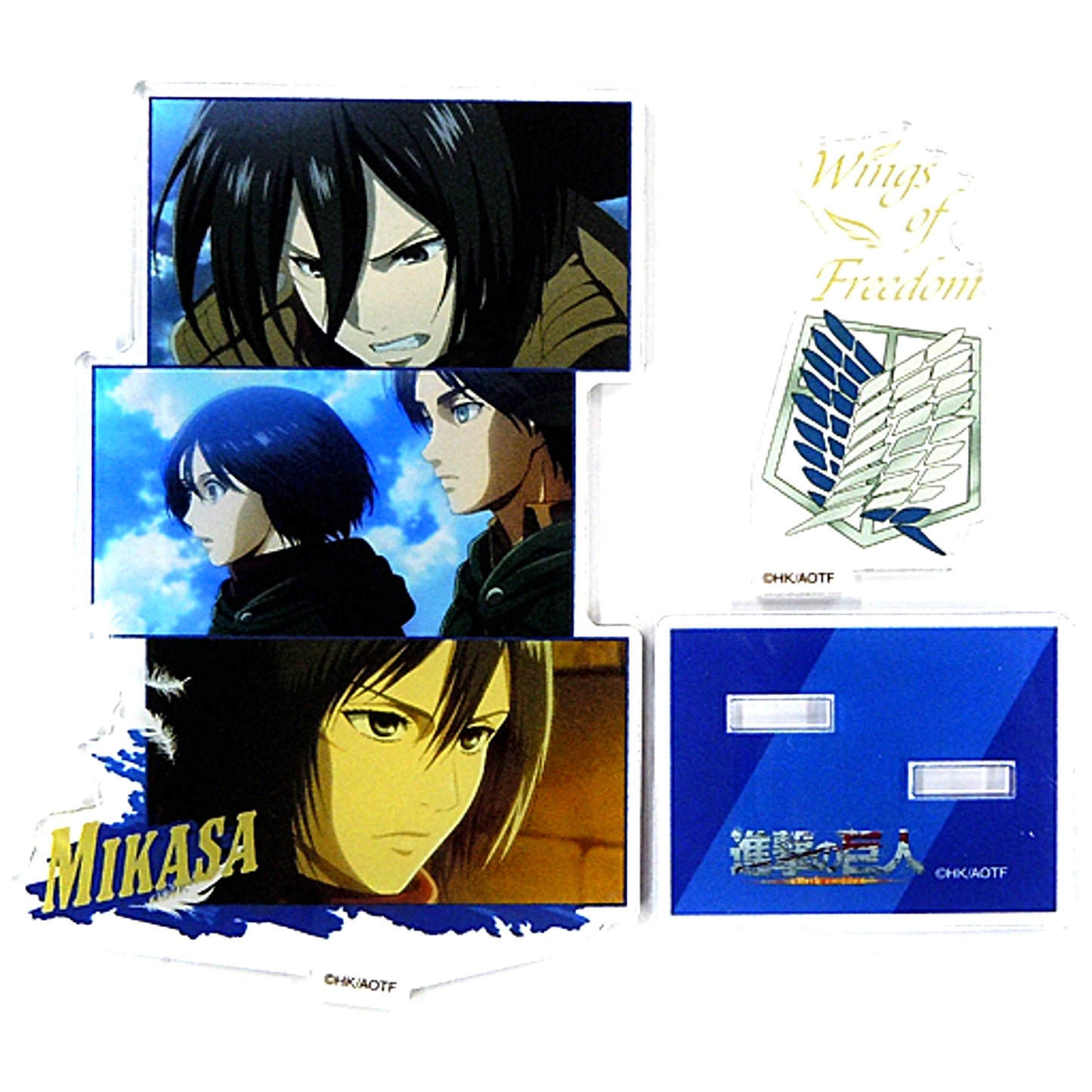 Mikasa Ackerman Attack on Titan cookpadLive cafe Titan Festival Vol.2 Anime Scene Shot Acrylic Stand [USED]
