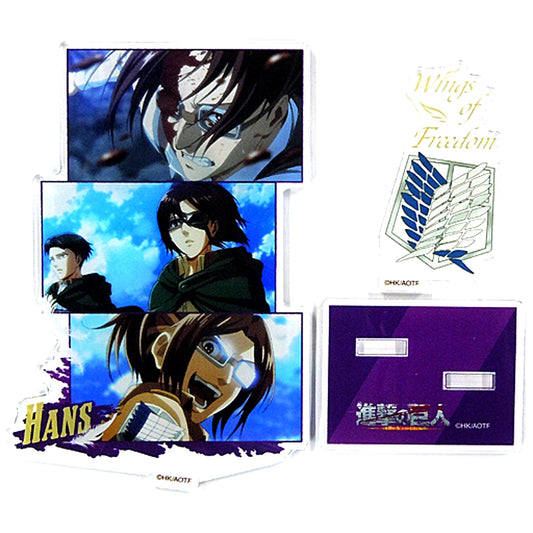 Hange Zoe Attack on Titan x cookpadLive cafe Kyojin Matsuri Vol.2 Anime Scene Shot Acrylic Stand [USED]