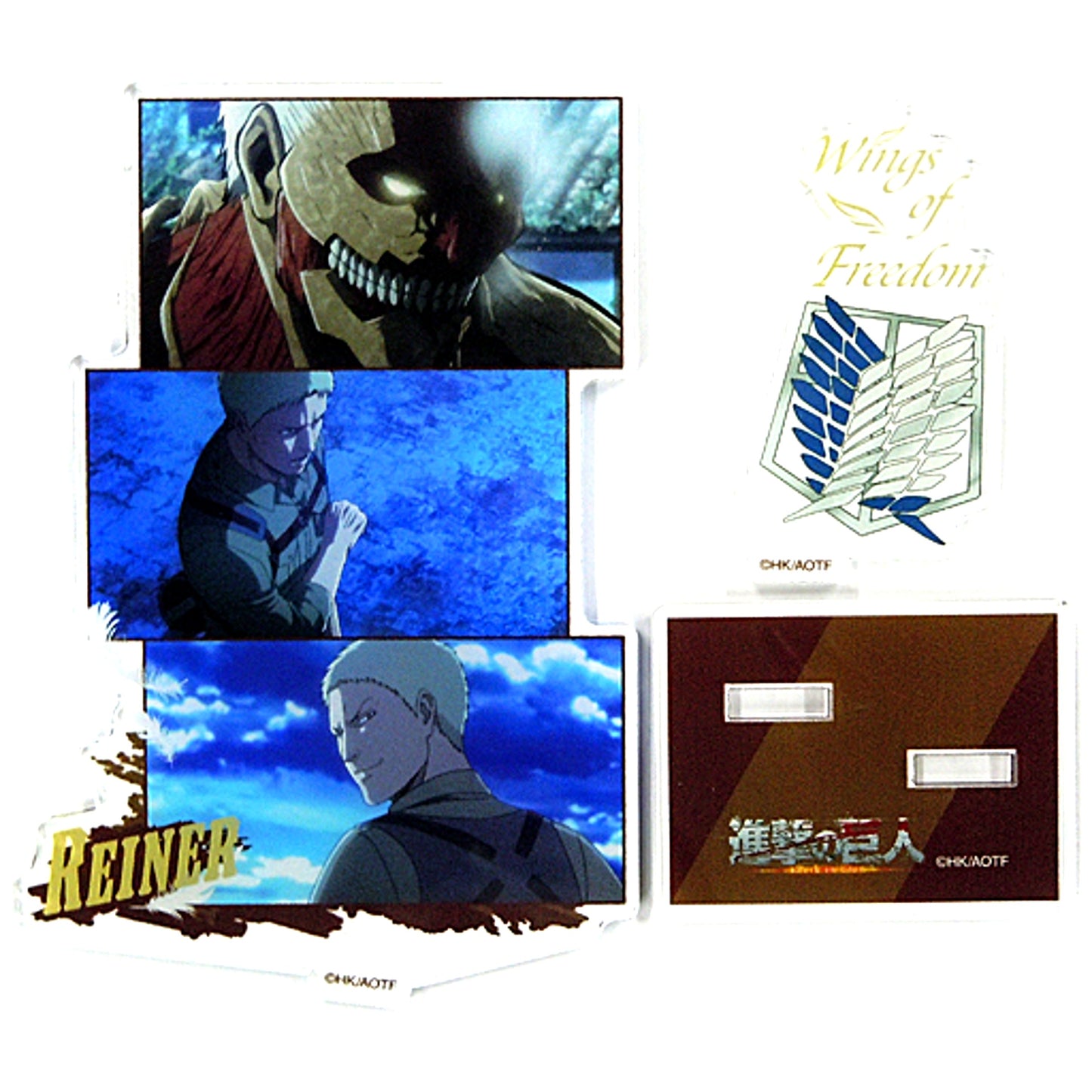 Reiner Braun Attack on Titan cookpadLive cafe Titan Festival Vol 2 Scene Shot Acrylic Stand [USED]