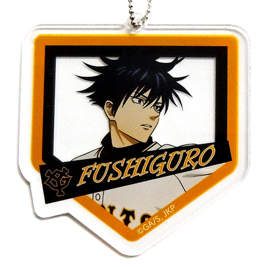 Megumi Fushiguro Jujutsu Kaisen x Yomiuri Giants Drawn Acrylic Keychain [USED]
