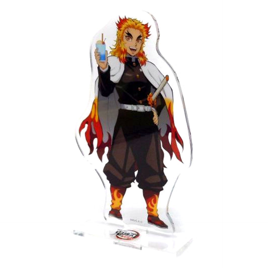 Single Item Kyojuro Rengoku Newly Drawn Illustration Acrylic Stand Demon Slayer: Kimetsu no Yaiba the Movie: Mugen Train Newly Drawn Illustration Acrylic Stand Set ufotable CINEMA Limited [USED]