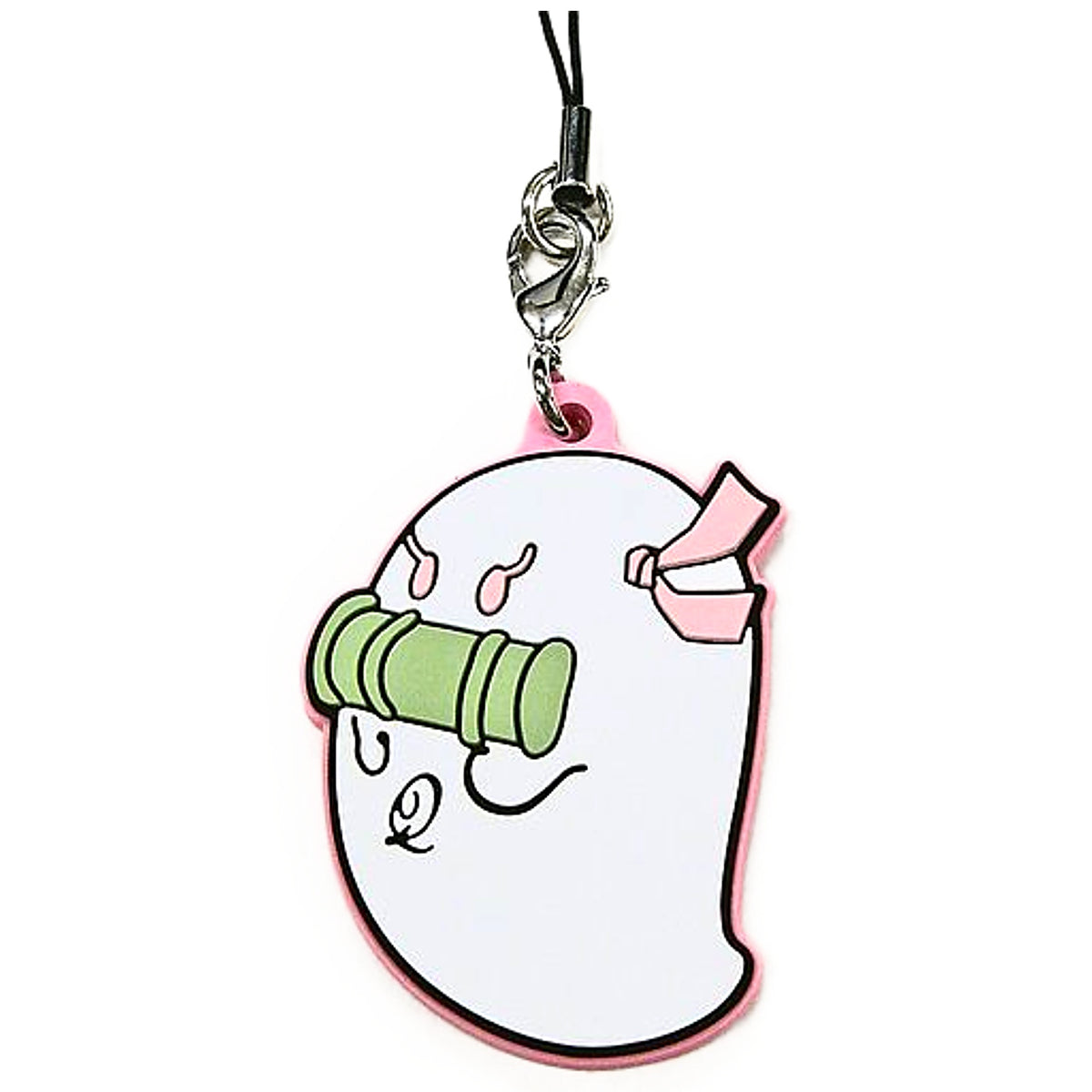 Nezuko Kamado Q-Pot. x Demon Slayer: Kimetsu no Yaiba Part 2 Random Ghost Rubber Strap Key Chain [USED]