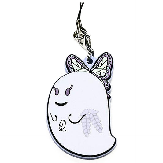 Shinobu Kocho Q-Pot. x Demon Slayer: Kimetsu no Yaiba Random Ghost Rubber Strap Key Ring [USED]