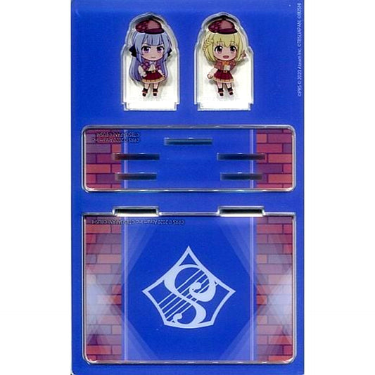 Akira Yukishiro & Michiru Otori Detective Outfit Ver. Revue Starlight Re LIVE Bandori! & Starlight Exhibition in Gallery AaMo Goods Mini Acrylic Diorama [USED]