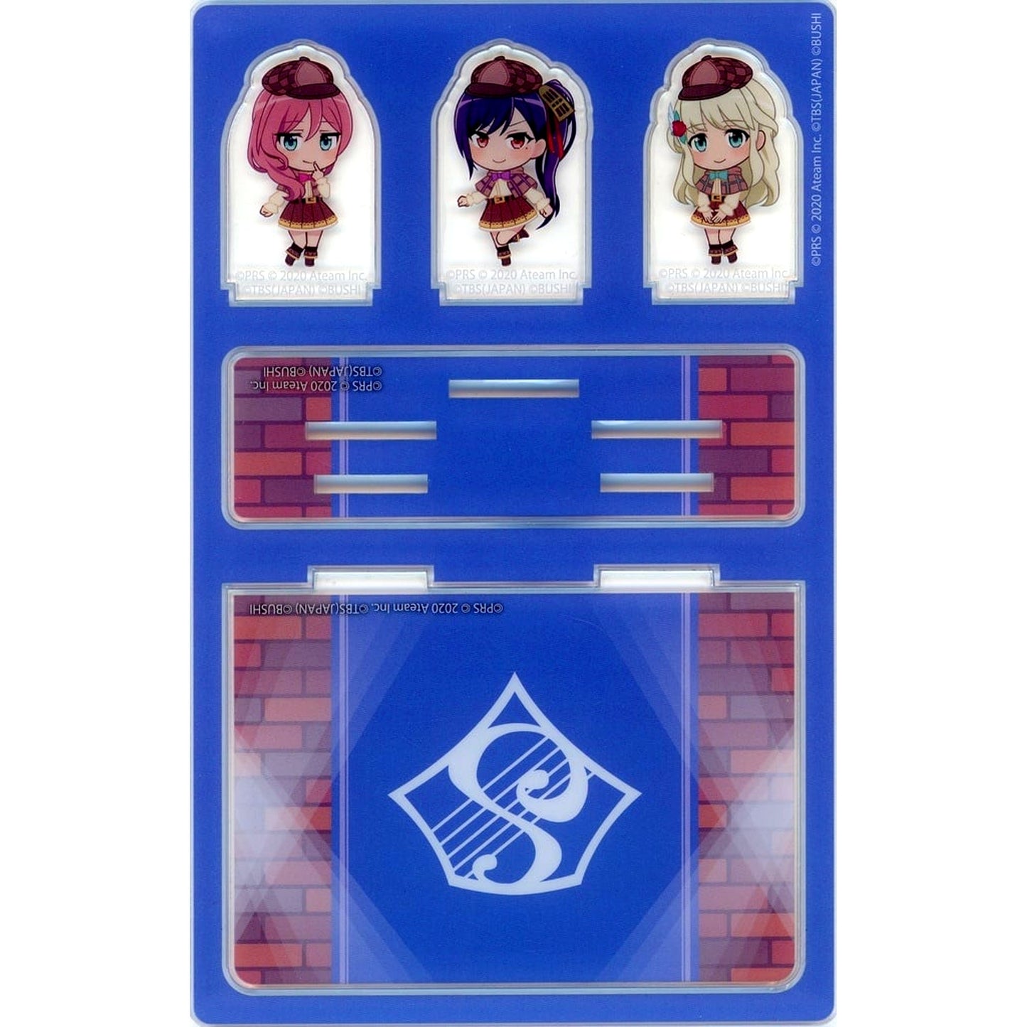 Mei Fan Liu & Shiori Yumeoji & Yachiyo Tsuruhime Detective Outfit Ver. Revue Starlight Re LIVE Bandori! & Starlight Exhibition in Gallery AaMo Goods Mini Acrylic Diorama [USED]