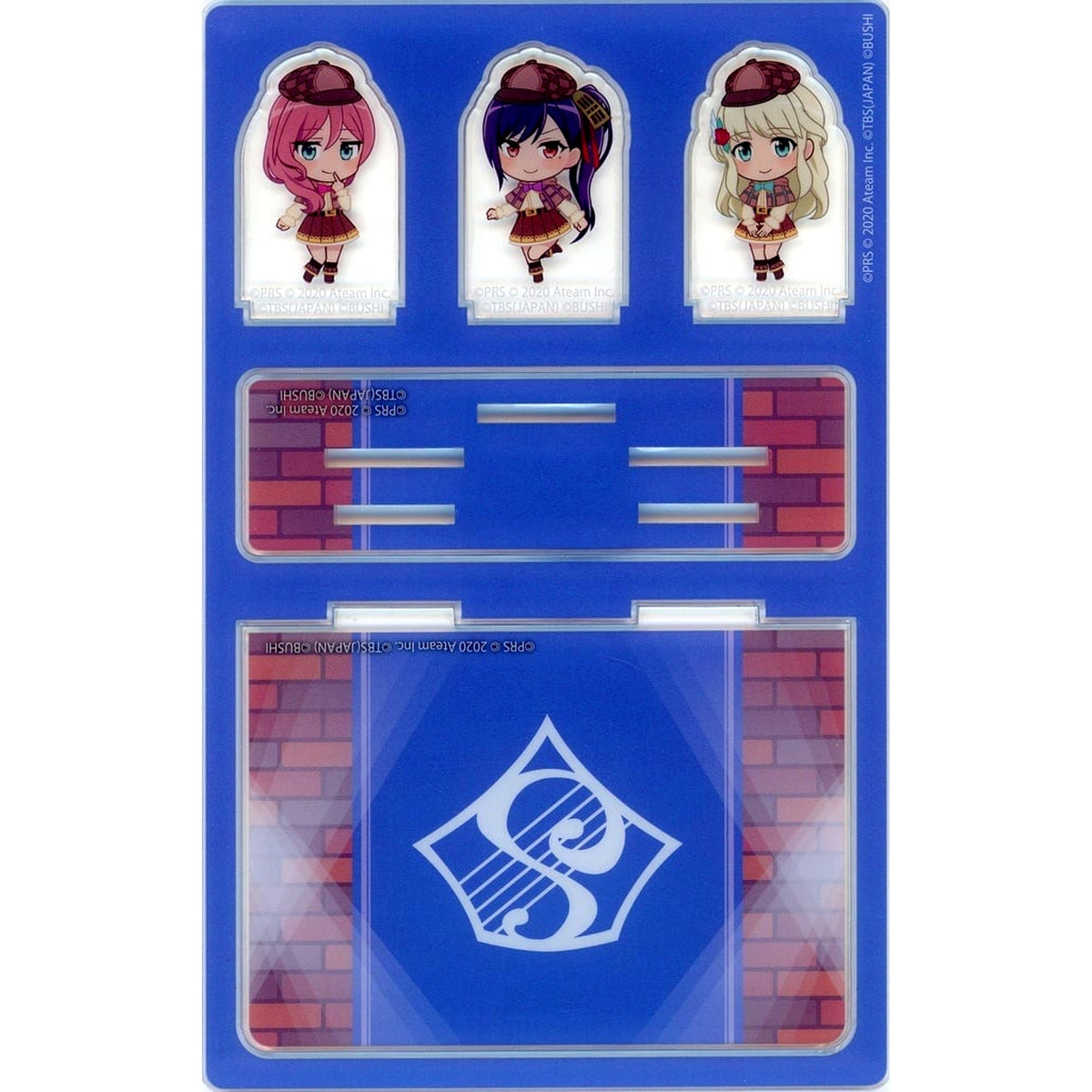 Mei Fan Liu & Shiori Yumeoji & Yachiyo Tsuruhime Detective Outfit Ver. Revue Starlight Re LIVE Bandori! & Starlight Exhibition in Gallery AaMo Goods Mini Acrylic Diorama [USED]