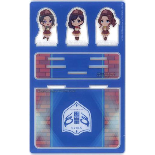 Koharu Yanagi & Suzu Minase & Hisame Honami Detective Outfit Ver. Revue Starlight Re LIVE Bandori! & Starlight Exhibition in Gallery AaMo Goods Mini Acrylic Diorama [USED]