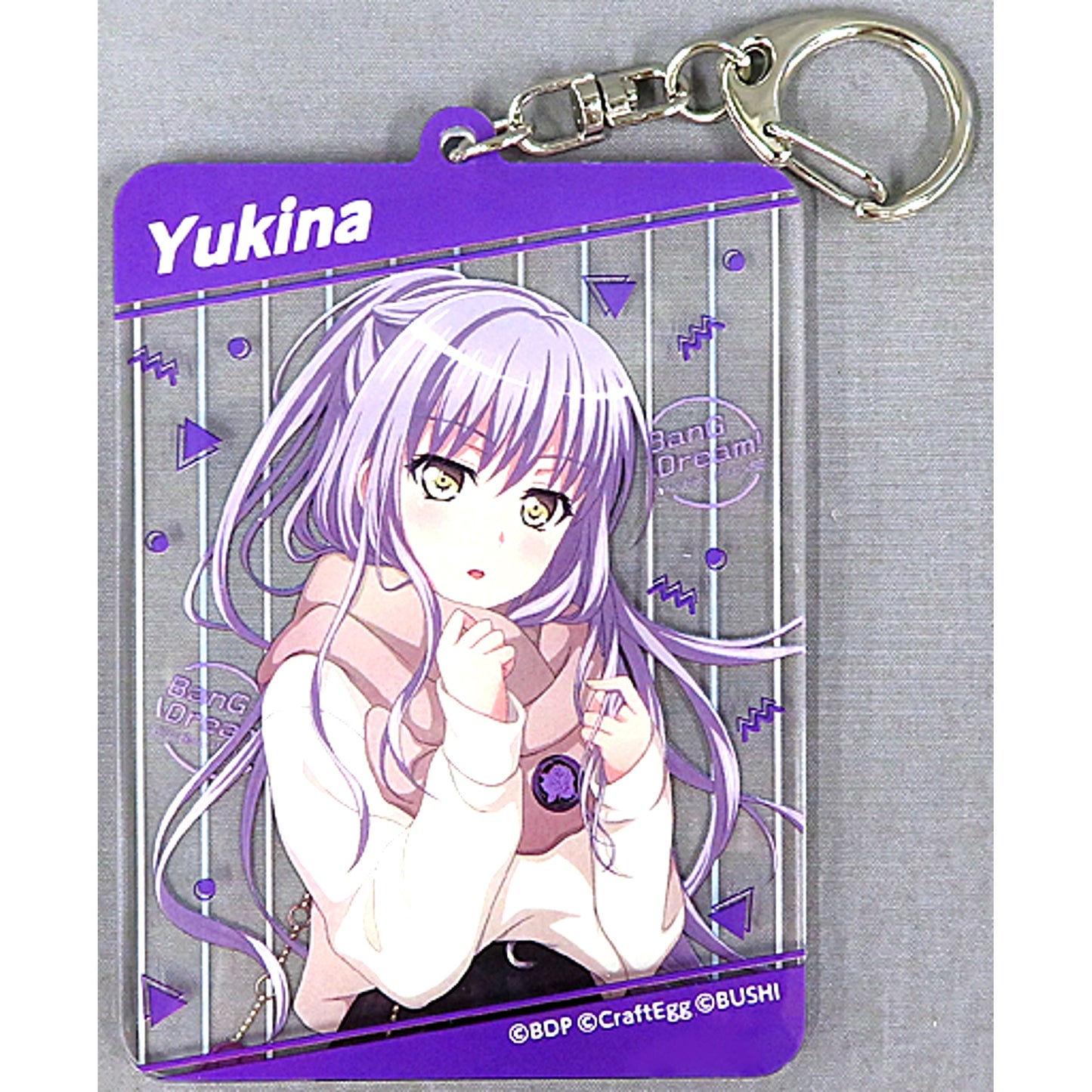 Yukina Minato BanG Dream! Girls Band Party! x WEGO 4th Trading Acrylic Keychain WEGOver. vol.3 [USED]