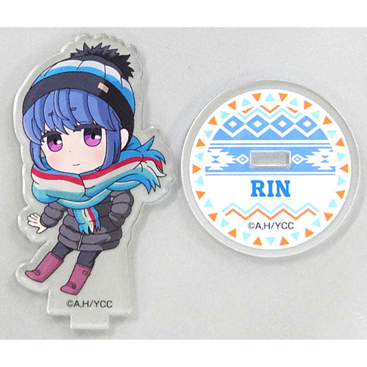 Rin Shima Laid-Back Camp Season 2 x Lawson Acrylic Stand [USED]