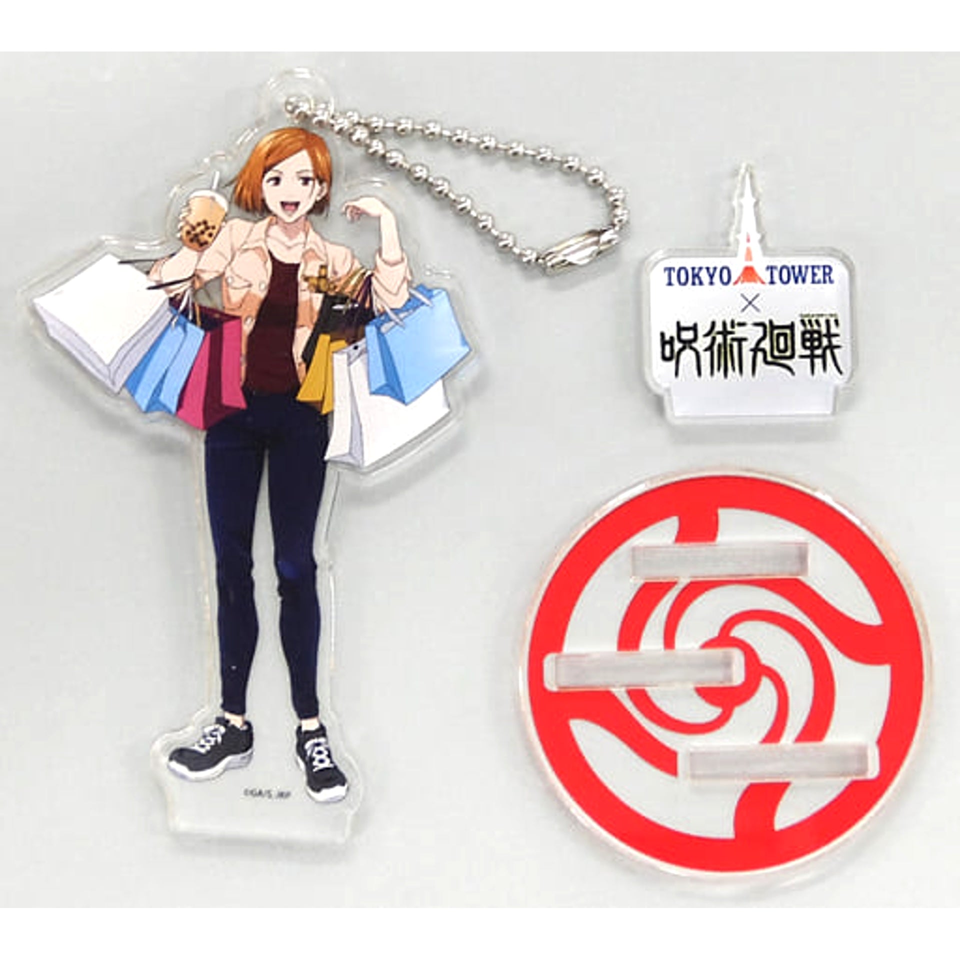 Jujutsu Kaisen in Tokyo Tower Nobara Kugisaki Original Illustration Acrylic Stand Jujutsu High Extracurricular Class Acrylic Stands [USED]