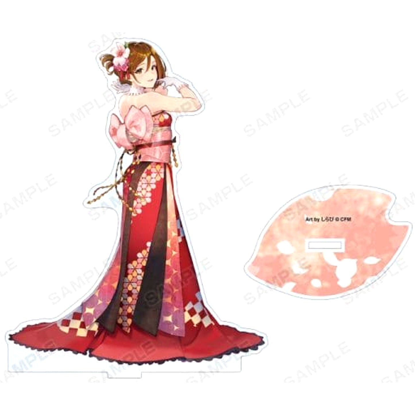 VOCALOID MEIKO Original Illustration Art by Shirabi Big Acrylic Stand Sakura Miku Acrylic Stands [USED]