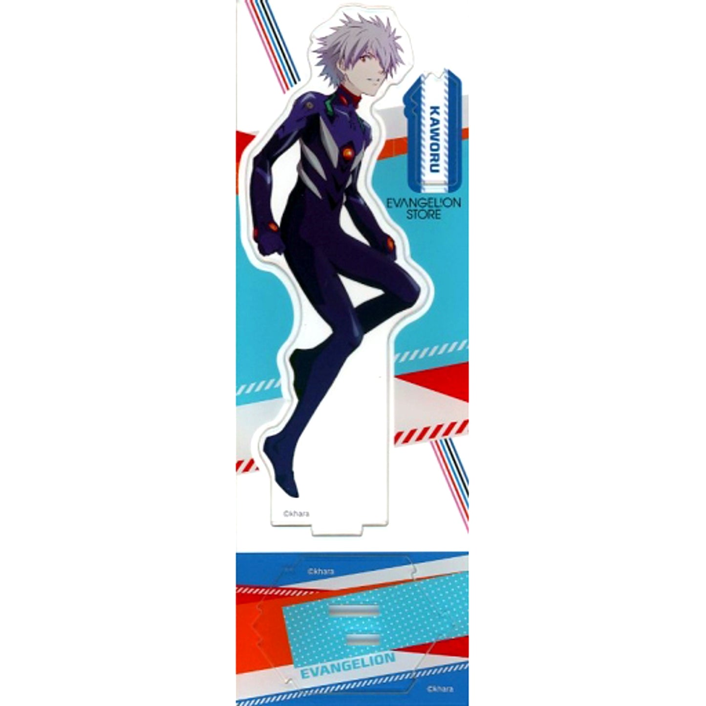 Kaworu Nagisa Evangelion: New Theatrical Edition Acrylic Stand EVANGELION STORE TOKYO-01 9th Anniversary Event Goods [USED]
