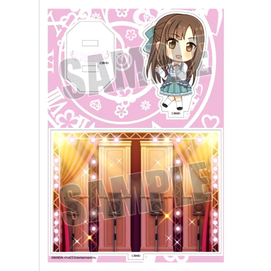 Yukari Mizumoto 25 Acrylic Character Plate Puchi Idolmaster Cinderella Girls [USED]