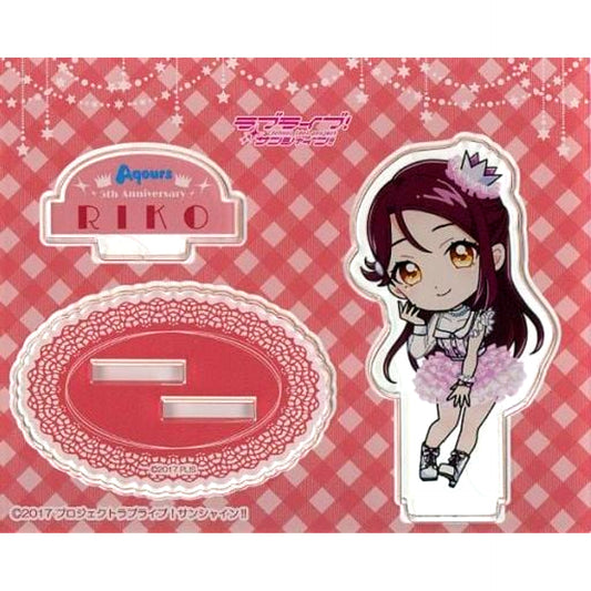 Riko Sakurauchi Deformed Acrylic Stand Love Live! Sunshine!! Aqours 5th Anniversary Limited Shop in Marui [USED]